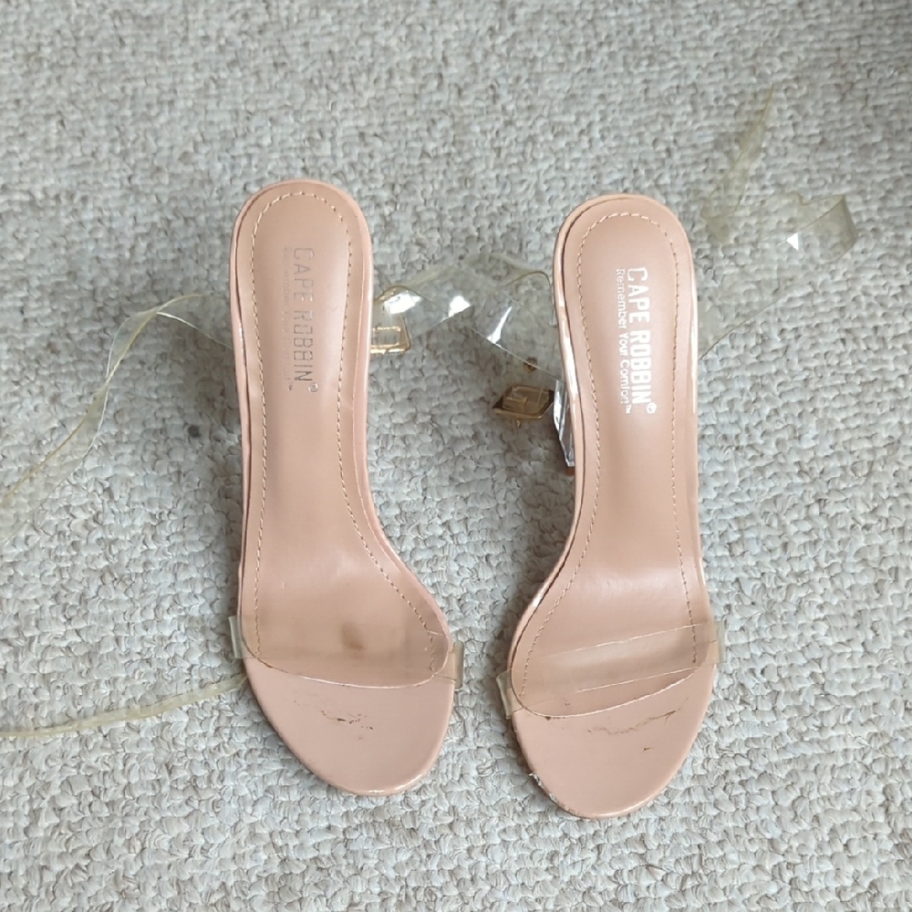 Cape Robbin Women's Nude Heels